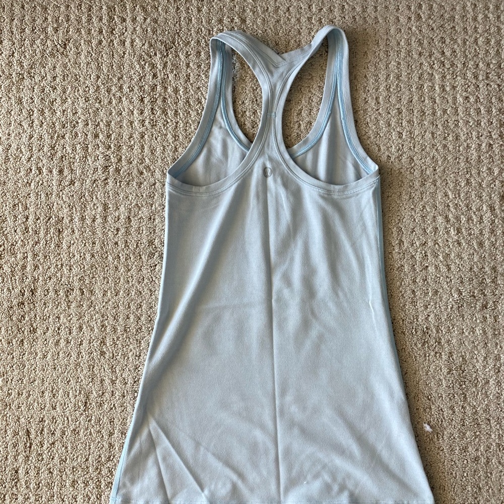 Lululemon baby blue racer back tank